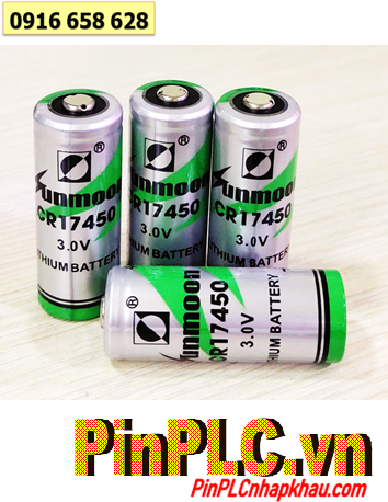 Sunmoon CR17450, Pin nuôi nguồn PLC Sunmoon CR17450 lithium 3.6v 2200mAh chính hãng